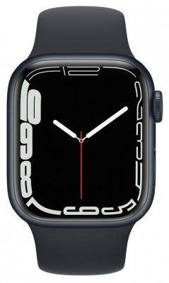 Apple Watch Series 7 45mm Aluminium with Sport Band grey