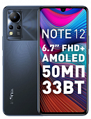 Смартфон Infinix Note 12 128Gb 6Gb (Force Black)