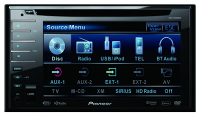 Магнитола автомобильная Pioneer Avh-P3100dvd