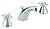 Grohe Arabesk Смеситель для раковины на 3 отверстия 20701000