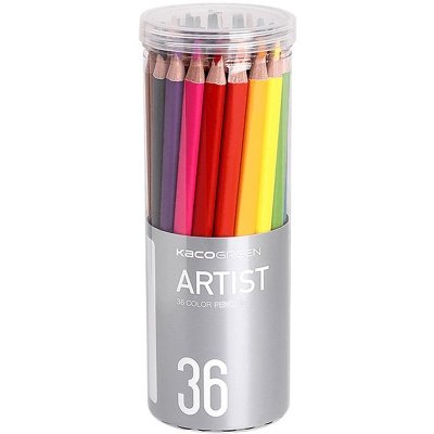 Цветные карандаши KACOGREEN ARTIST 36 шт