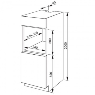 Духовой шкаф Hansa Boec68219