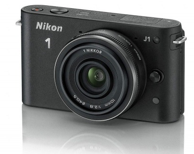 Фотоаппарат Nikon 1 J1 Kit 10 мм F,2.8 Black