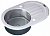 Кухонная мойка ZorG Inox-Glass 780*510 Овал Gl-7851-Ov-White
