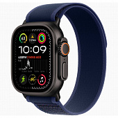 Apple Watch Ultra 2 (2024) 49 mm Black Titanium Case Blue Trail Loop