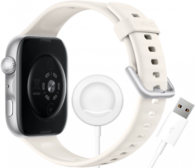 Смарт-часы Huawei Watch Fit 5 White Fluoroelastomer Strap