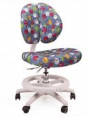 Кресло Mealux Duo-Kid Small (Y-616) B обивка синяя с кольцами (короткий газ.лифт)
