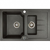 Кухонная мойка Kuppersberg Modena 1,5B1d Black Met.