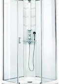 Задняя стенка душевой кабины Ido Showerama 8-5 90*90 профиль белый, 49850-22-991 