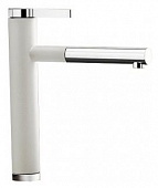 518446 Blanco Linee S Silgranit Смеситель для кухни, цвет хром , серый беж