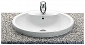 Раковина Roca Dama Senso, белая врезная 58*48,5 см, 327515000