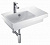 Раковина Jacob Delafon Odeon Up E4757g-00, 1отв прав крыло65x40(бел)