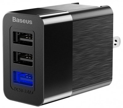 Зарядное устройство Baseus Duke Universal Travel Charger （EU+UK+US)