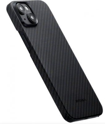 Чехол Pitaka iPhone 15 (Ki1501) MagEZ Case 4 for 6.1 Black/Gray Twill 1500D