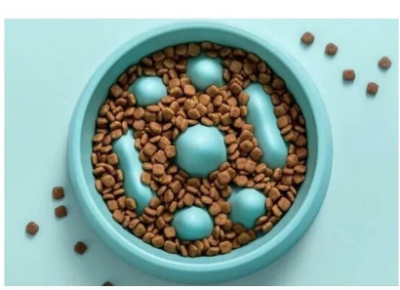 Миска для животных Xiaomi Jordan Judy Pet Slow Bowl (Pe017) голубая