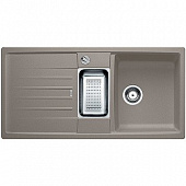 Кухонная мойка Blanco Lexa 6 S гранитная 2 чаши с крылом, цвет серый бежевый 517337