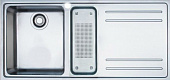 Кухонная мойка Franke Mtx 251~чаша слева,размер 100х52 см.,шкаф 60, нержавеющая сталь,полированная ,Franke