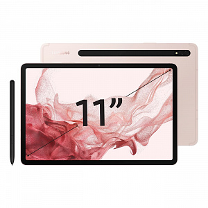 Планшет Samsung Galaxy Tab S8, 8 ГБ/128 ГБ, Wi-Fi, розовый