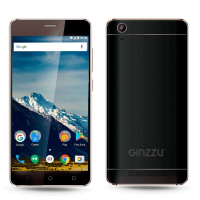 Смартфон Ginzzu S5021 8Gb,черный