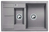 Кухонная мойка Blanco Metra 6S Compact, 78*50, гранит, серый беж 546627