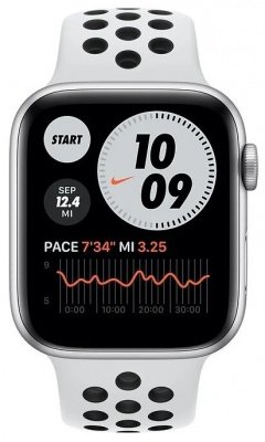 Apple Watch Series 6 GPS 44mm Aluminum Case with Nike Sport Band