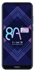 Смартфон Honor 8A Pro 3/64Gb синий