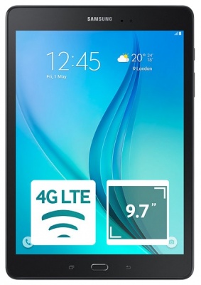 Планшет Samsung Galaxy Tab A 9.7 Sm-T555 Lte 16Gb Черный Sm-T555nzkaser
