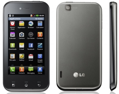 Lg E730 Black Plus Titan (Optimus Sol) Android 2.3