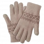 Перчатки для сенсорных экранов Xiaomi FO Touch Wool Gloves бежевый