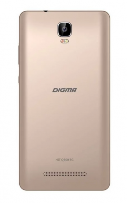 Смартфон Digma Q500 3G HIT,золотистый