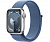 Apple Watch Series 9 45mm Silver Winter Blue Sport Loop