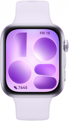 Смарт-часы Huawei Watch Fit 5 Purple Fluoroelastomer Strap