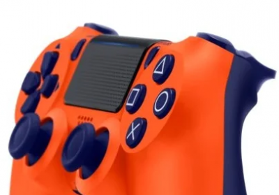 Геймпад Sony Dualshock 4 v2, закатный оранжевый