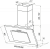 Вытяжка Maunfeld Tower G 50 чёрное стекло