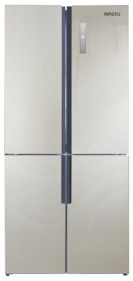 Холодильник Ginzzu Nfk-510 шампань