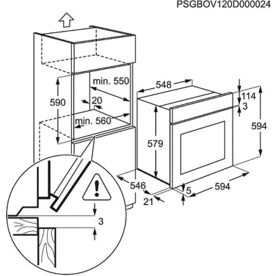 Духовой шкаф Electrolux Eob8956vax
