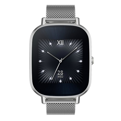Asus Zen Watch 2 Wi502q HyperCharge Silver / Leather Khaki Silver