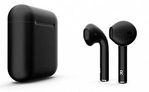 Беспроводная гарнитура Apple AirPods 2 Color (с зарядным футляром) - Matte Black