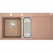 Кухонная мойка Franke Mtg 651-100 гавана~ левая, эксцентриковый вентель 3,5 (112.0017.781) доп.(112.0017.7