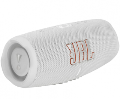 Портативная акустика JBL Charge 5, 40 Вт, белый