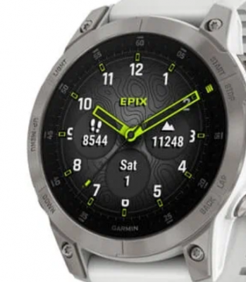 Часы Watch Garmin Epix Gen 2 Sapphire Titanium White