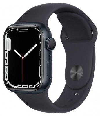 Apple Watch Series 7 41mm Aluminium with Sport Band grey
