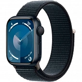 Apple Watch Series 9 41mm Midnight Aluminium Case with Midnight Sport Loop