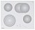 Электрическая варочная панель Gorenje Ect 680-Ora-W