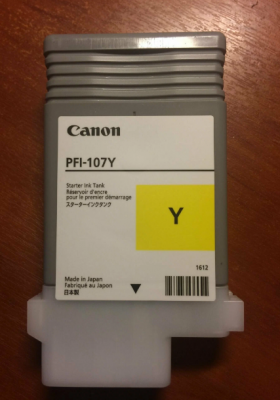 Картридж Canon Pfi-107 Y