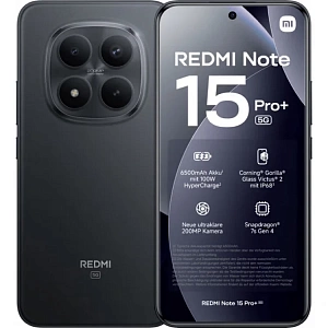 Смартфон Xiaomi Redmi Note 15 Pro+ 5G 12/512Gb Black