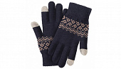 Перчатки для сенсорных экранов Xiaomi FO Touch Wool Gloves синий