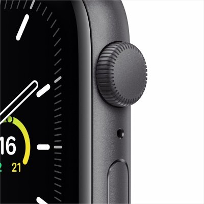 Apple Watch SE GPS 44mm Aluminum Case with Sport Band Space Gray/black