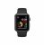 Apple watch Series 3 38 Space Gray Aluminum Case with Black Sand Sport Band (Спортивный ремешок черного цвета) MTF02