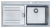 Кухонная мойка Franke Mtx 611~чаша справа,размер 100х52 см.,шкаф 50, нержавеющая сталь,полированная ,Frank